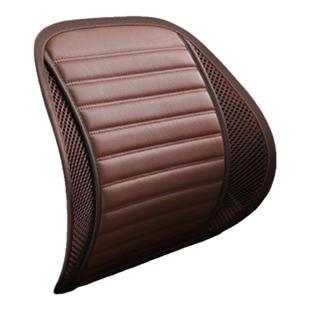 四季透气汽车腰靠垫办公室冰丝护腰按摩腰垫靠背车用座椅腰枕靠枕