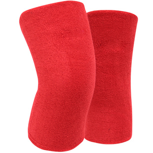 毛巾护膝保暖儿童舞蹈跪地防摔护具男女老人护膝盖空调房护腿运动