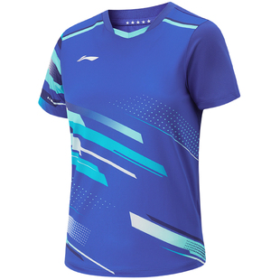 李宁儿童乒乓球服短袖短裤男童女青少年专业运动服新款比赛训练服