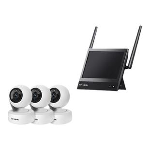 tplink家用门铃监控摄像头可视主机套装显示屏手机对讲无线WiFi