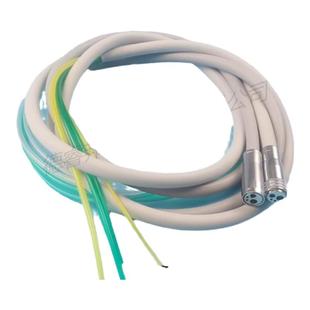 牙科四孔硅胶橡胶手机管带头手机软线三用枪软管水气绳牙椅手机管