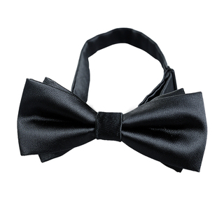 男士黑色领结衬衫西装蝴蝶结新郎结婚韩版纯色韩版送伴郎礼盒装潮