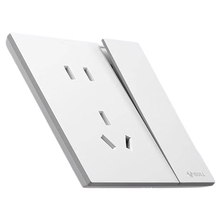 公牛插座正品官方旗舰店超薄公牛一开五孔插座面板带开关公牛g57