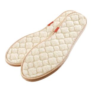 儿童毛绒保暖鞋垫小孩专用男女童宝宝运动加绒加厚纯棉冬季除臭