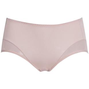 古今女士舒适弹力纤维网纱拼接光滑中腰三角内裤女1M8052