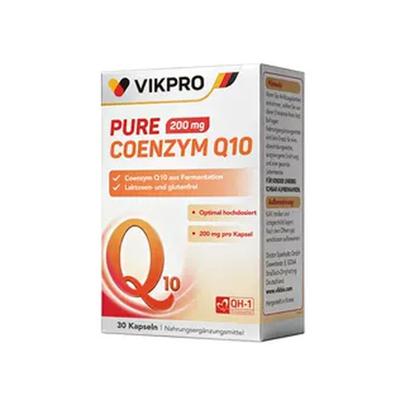 德国vikpro辅酶q10软胶囊护心
