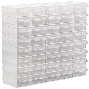 征东 组合抽屉式零件收纳盒 塑胶元件盒五金配件盒螺丝工具盒