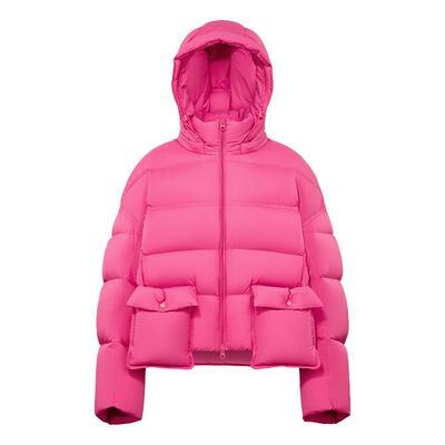 波司登泡芙轻暖0压大廓形羽绒服