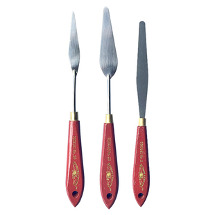 温莎牛顿调色刀油画颜料刮刀美术专业用丙烯颜料画铲画刀油画棒刀套装初学者不锈钢水粉铲刀肌理调色刀造型铲