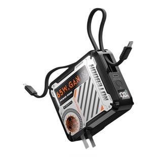 powerbank便携旅游充电器充电宝3c认证可上飞机20000毫安自带插头