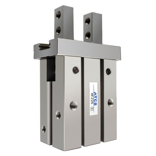 气动平行手指气缸HFKL导轨加长HFTZ/HFZ6/10/HFK16/20/25/32/40B