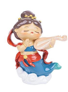 敦煌飞天盲盒文创摆件中国风装饰