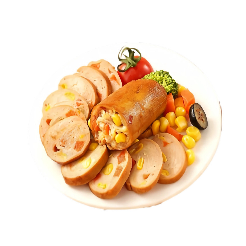 减脂专用豆皮鸡胸肉卷