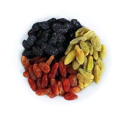 新疆三色葡萄干果特产级新优货质大颗粒零食品官方旗舰店商用批发