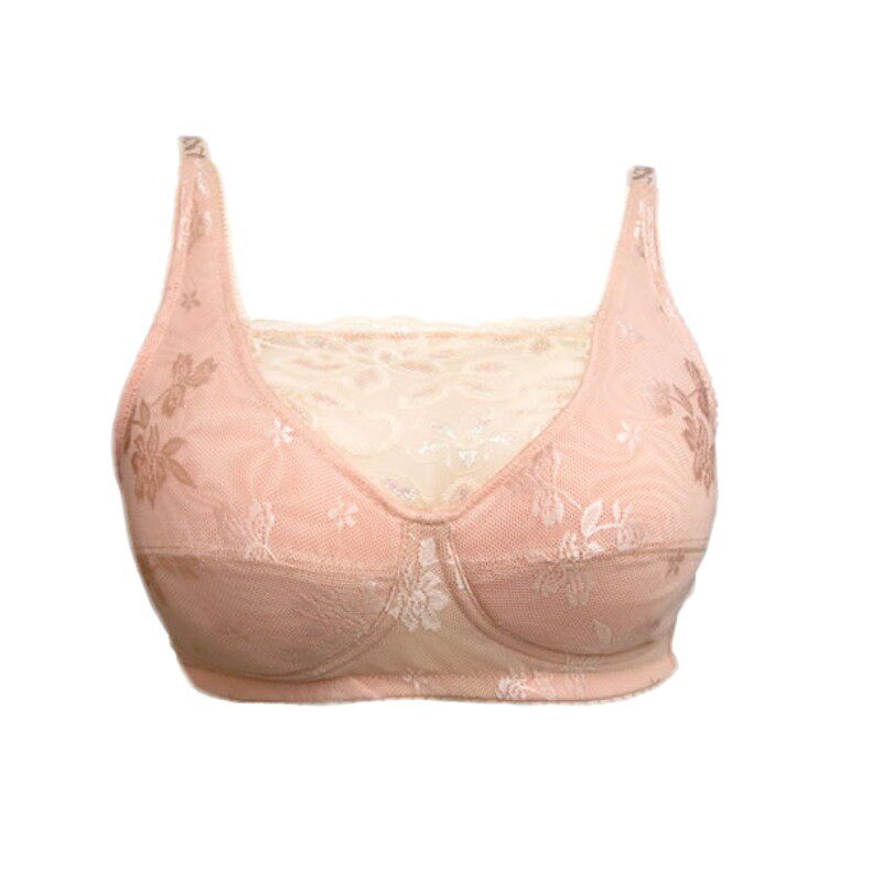 硅胶专用义乳文胸 假体乳房胸罩乳罩乳腺手术后无钢圈 本命年大红