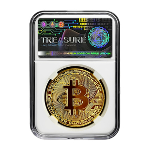 BTC比特B金币以太B虚拟币Bitcoin世界钱币硬币纪念币收藏创意礼物