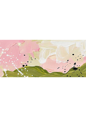 奶油风抽象客厅装饰画餐厅挂画