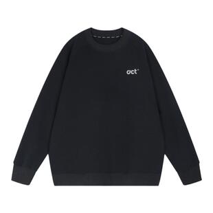 吕小虎后背印花圆领长袖卫衣男生2026新款春季休闲青少年套头上衣