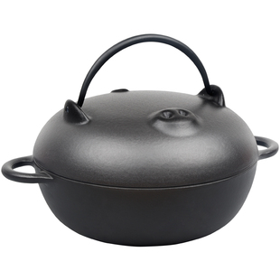 烤红薯神器出口日本烤红薯锅铸铁烤锅家用烤地瓜锅烤炉燃气专用锅