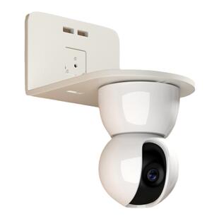 监控支架免钉墙上置物架挂架免打孔摄像头室内壁挂路由器放置架子