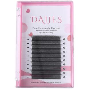 0.07y型嫁接睫毛bcd芭比翘婴儿弯直种植假睫毛美睫店专用混合装yy