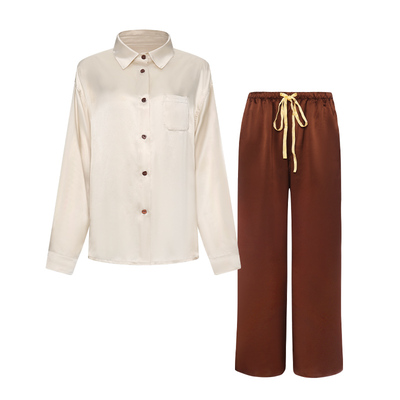 NJP真丝长袖家居服22姆米