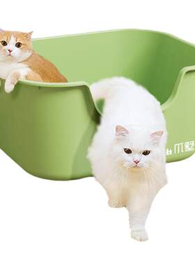 爪墅猫砂盆猫砂防外溅