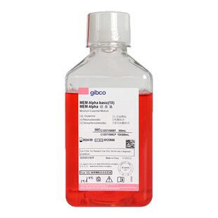 Gibco C12571500BT 国产α-MEM培养基(含L-谷氨酰胺 核糖核苷)