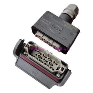 HARTING连接器09210253001公芯HAN-25D-M冷压型09210253101浩亭