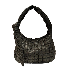 COS风休闲皱褶云朵包女超轻羽绒托特包韩版大容量质感单肩斜挎包