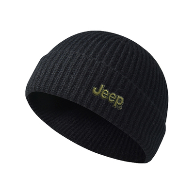 JEEP吉普冬日暖帽舒适亲肤纯色