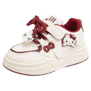 官网C&K女童鞋2026新款春季软底儿童运动板鞋女孩小白鞋透气卡通