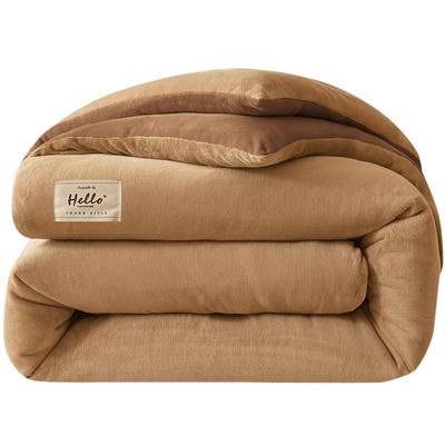 杜威卡夫A类加厚双面牛奶绒被芯