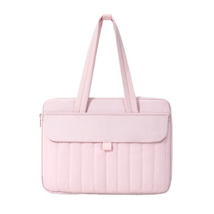 新款轻便防震电脑包手提大容量斜挎包通勤多功能防泼水笔记本电脑包