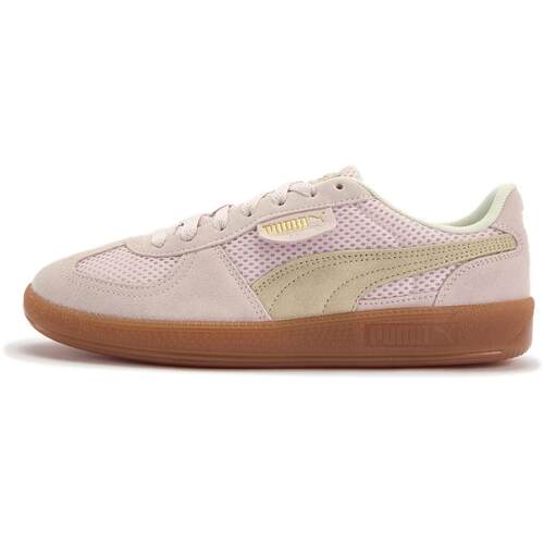 德训鞋|透气网面T头鞋女PUMA彪马新款夏季粉色板鞋PALERMO 403954