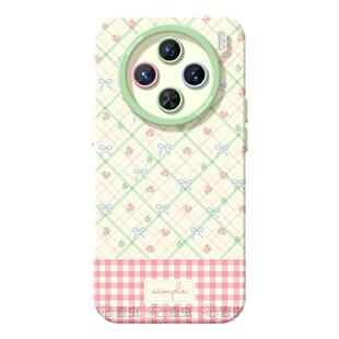 适用vivox300手机壳女款x100s保护套x80pro硅胶70全包防摔x60tpro磨砂50新款x200清新vivo碎花春日pro+软外壳