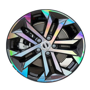 用于哈弗大狗PLUS轮毂贴纸轮圈改装饰碳纤维车贴镭射反光划痕修复