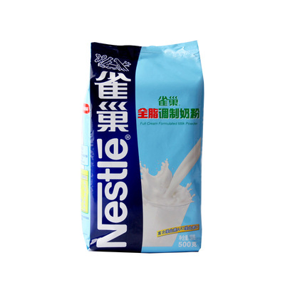 雀巢全脂调制奶粉面包牛轧糖雪花