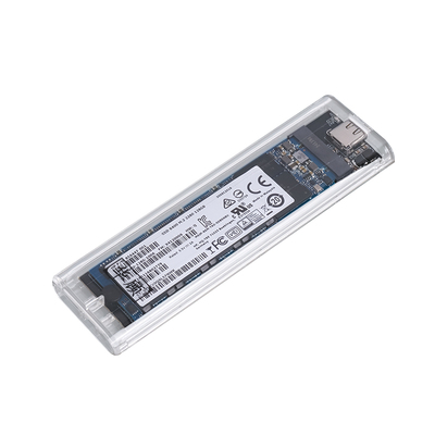 华顾m2透明硬盘盒nvme双协议读取