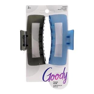 Goody歌妮发抓夹女鲨鱼夹盘发发量多镂空方形大号发爪套装