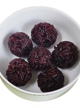 紫黑糯米饭台湾饭团专用混合米饭