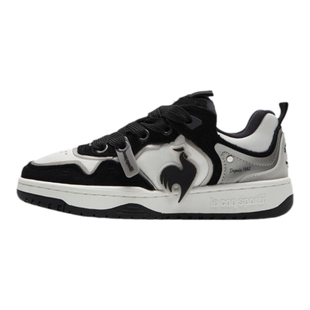 【网球】乐卡克法国公鸡秋季时尚潮流舒适百搭简约厚底法式舌板鞋