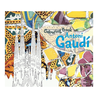 【现货】安东尼·高迪涂色书Antoni Gaudi Colouring Book英文原版儿童艺术启蒙进口图书书籍