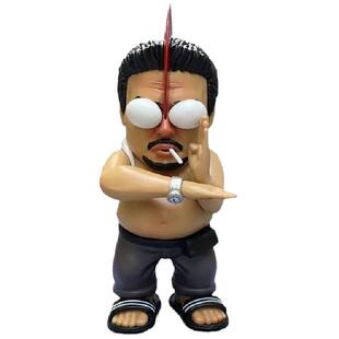 懦夫救星破坏之王魔鬼达星爷古拳法车载潮玩国产手办公仔摆件礼物