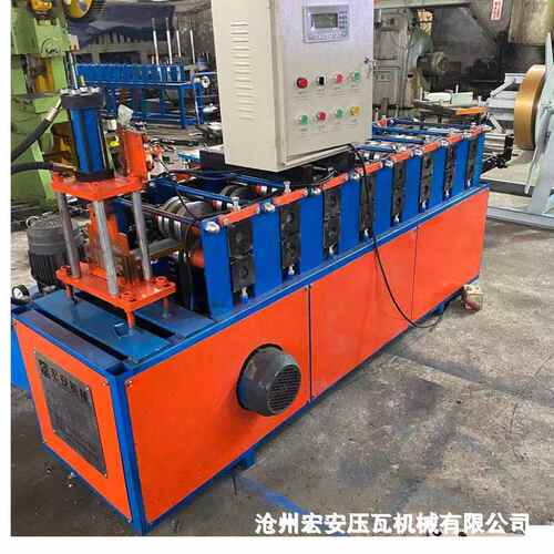 U型槽压瓦机彩钢地槽机器  彩钢板机器地槽机设备U型槽成型设备