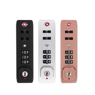 行李箱密码锁替换拉杆箱配件密码箱锁维修旅行箱拉链锁皮箱通关锁