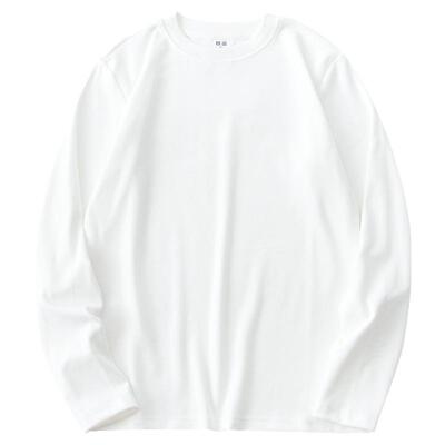 秋冬暖绒保暖长袖打底衫休闲青年