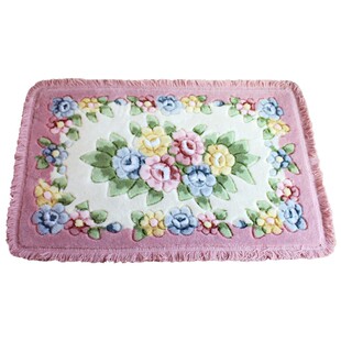 红色新年客厅地垫门口脚垫防滑垫入户蹭灰大门卧室床边毯入户地垫