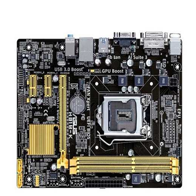 拆机华硕H81/B85/H97/Z97 LGA-1150针台式机集成主板DDR3各大品牌