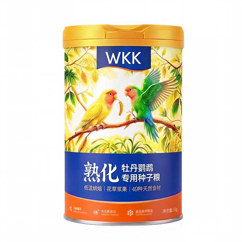 牡丹专用熟化鹦鹉鸟粮专用粮饲料种子粮蛋小米黄谷子鸟食